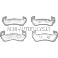 Tagumiste piduriklotside komplekt Ligier