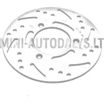 Tagumine vasakpoolne piduriketas Microcar / Ligier (Ø 165 mm)