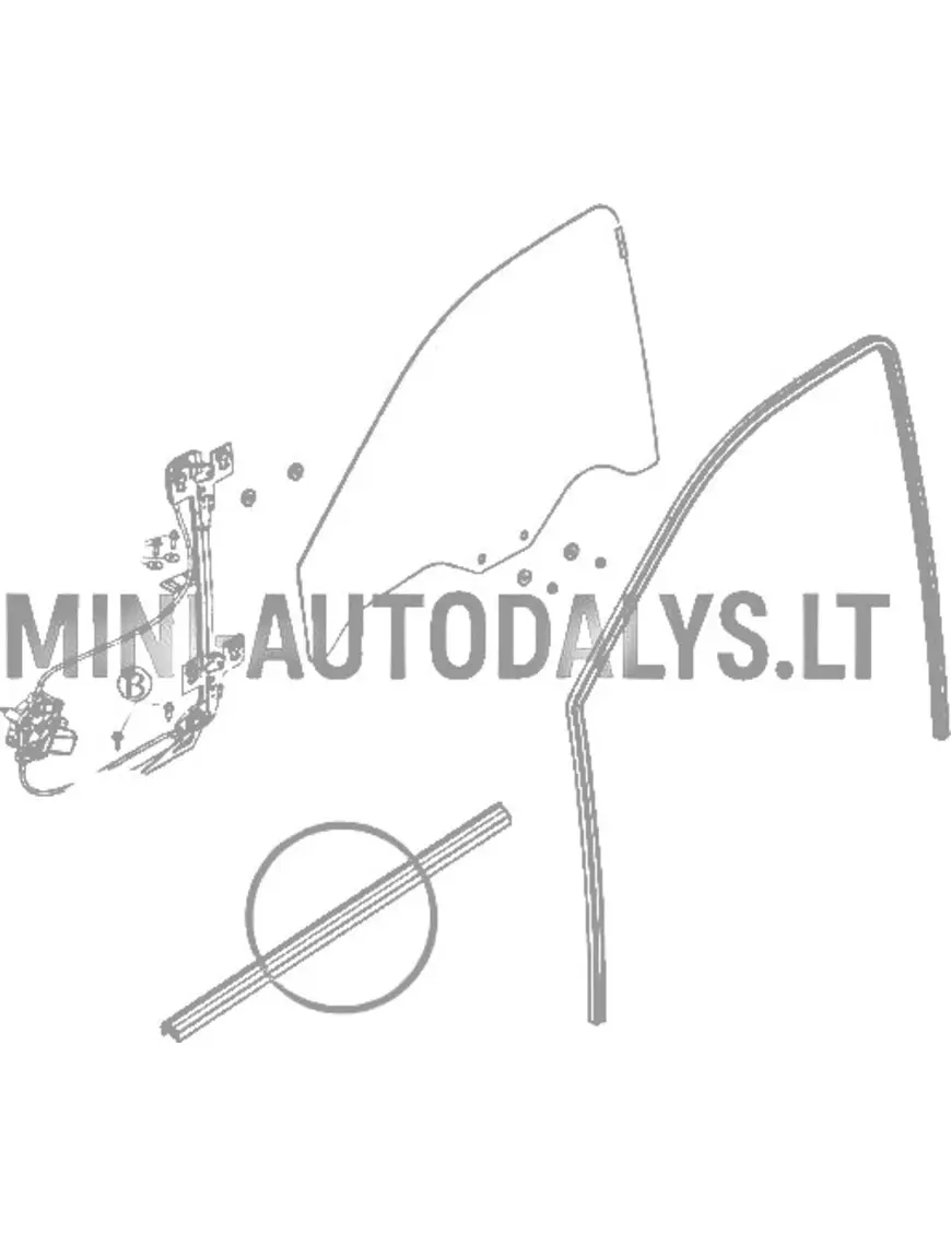 Ukseakna tihend Ligier