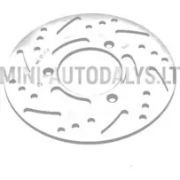 Tagumine parem piduriketas Microcar / Ligier (Ø 165 mm)