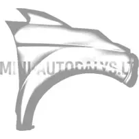 Eesmine parempoolne poritiib Aixam Gamme Vision #15864 | Mini Auto Parts