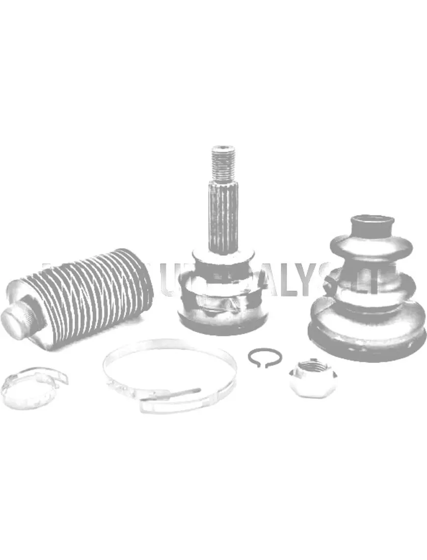 CV liigend veovõlli ratta poolsel küljel, Aixam