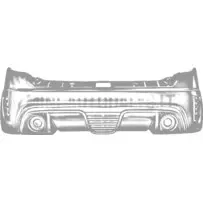 Tagumine põrkeraud Ligier JS50 / JS50L Ph2/Ph3 Sport