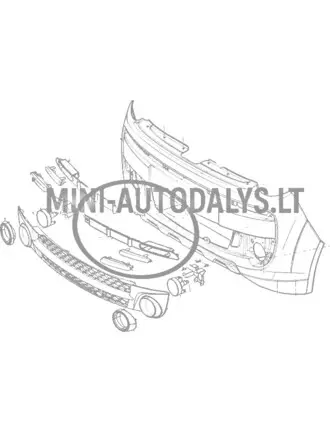 LED riba vasak Microcar MGO3 / MGO4