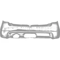 Tagumine põrkeraud Ligier JS50 / JS50L Ph1 #15965 | Mini Auto Parts