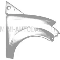 Eesmine parempoolne poritiib Microcar MC1 / MC2 #15972 | Mini Auto Parts