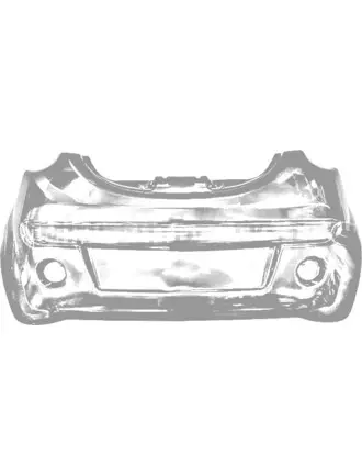 Microcar Dué tagumine põrkeraud | Mini Auto Parts